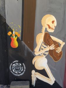 Day of the Dead graffiti