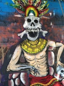 Mexican graffiti art