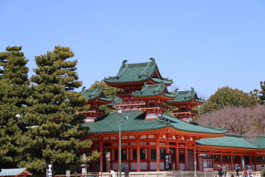 Shrine in Kyoto Japan