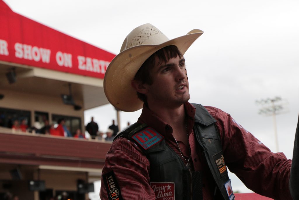 Cody Teel, Calgary Stampede riding champion.